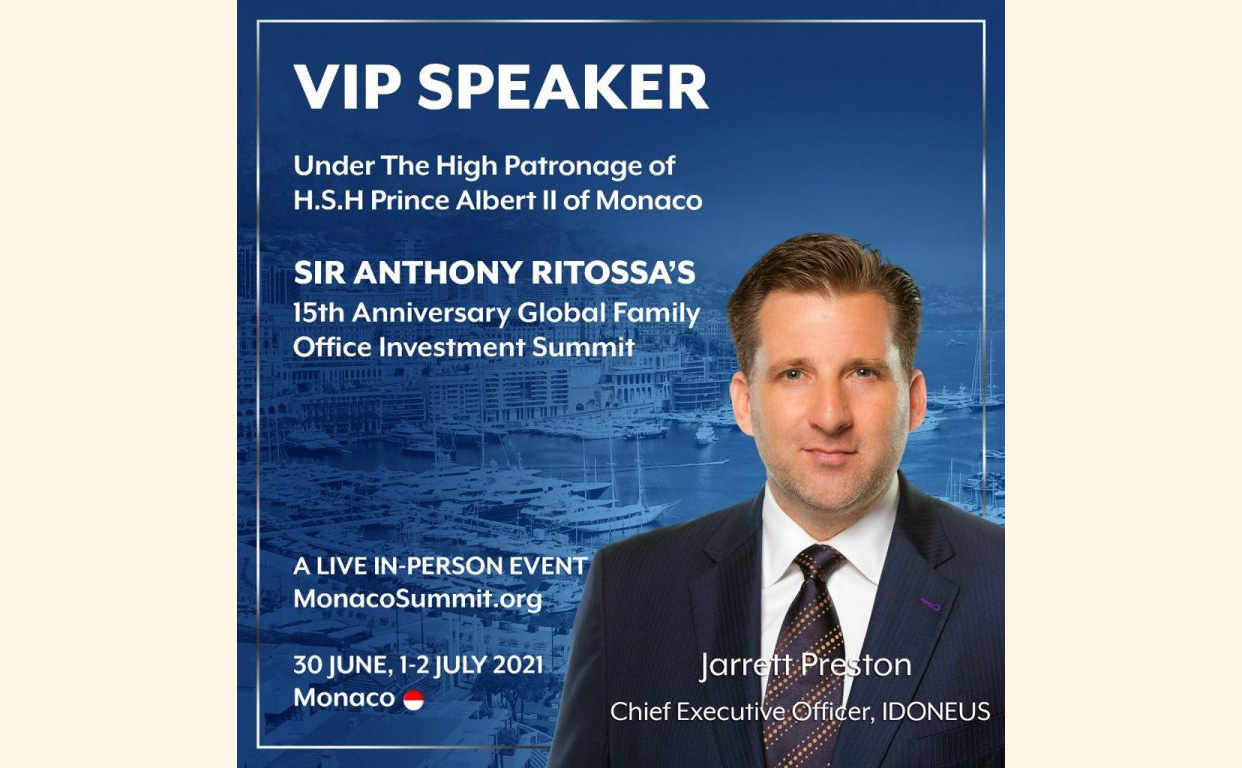 Jarrett Preston from Idoneus - VIP Speaker at Ritossa's